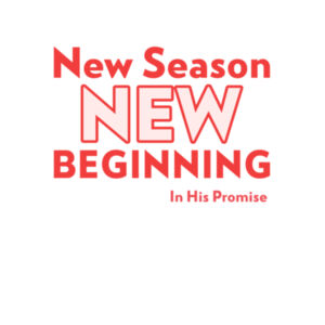 New Season New Beginning - Men Design