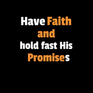 Hold fast His promises - Women Design